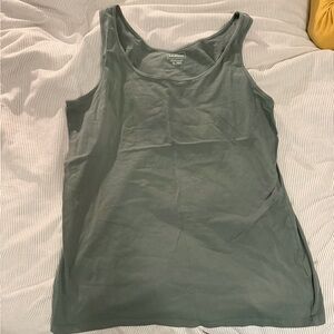 L.L. Bean Women's Tank Top - sage green XL